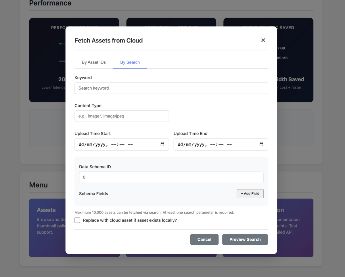 Teleport Cloud Fetch